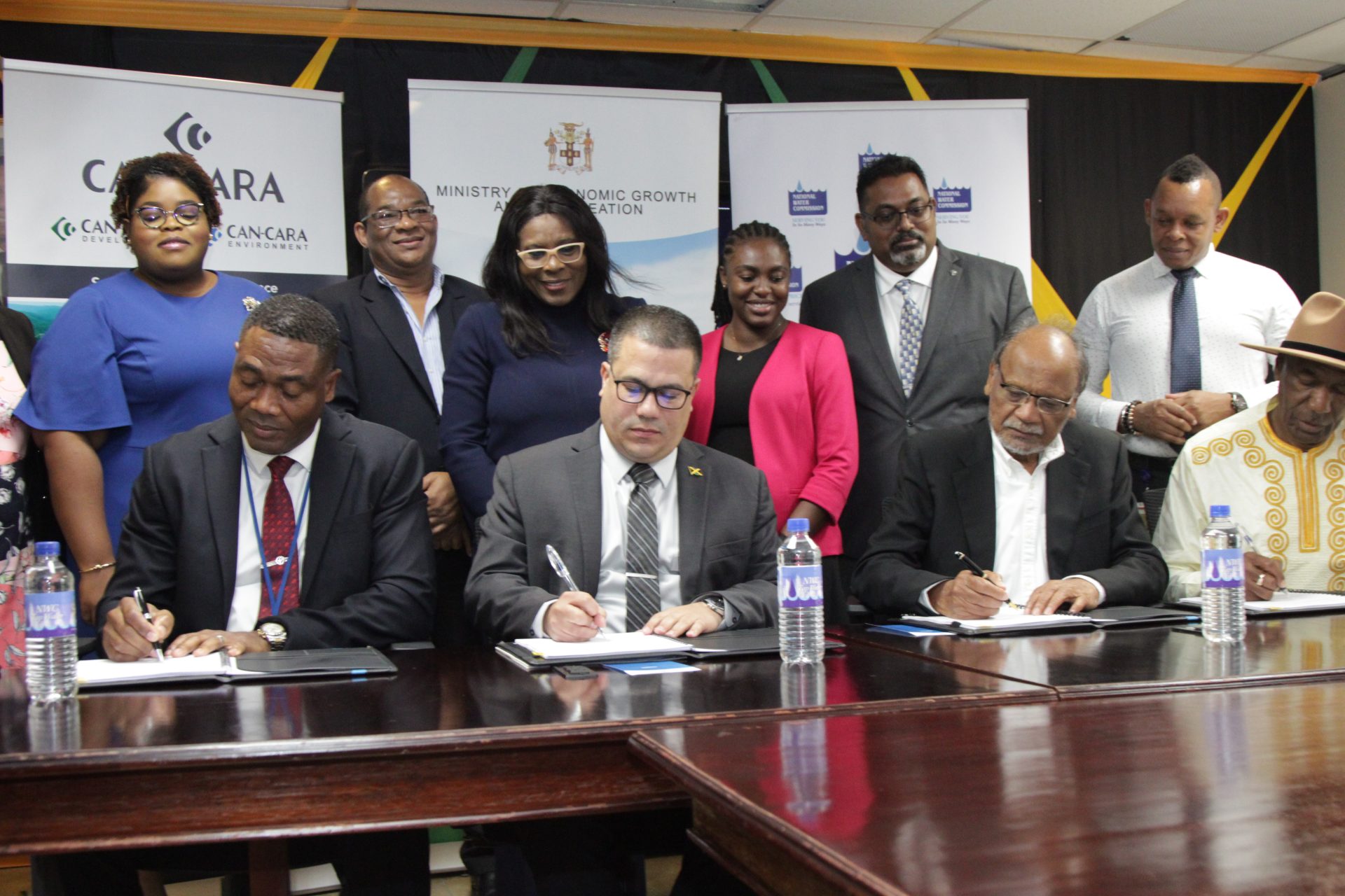 NWC and Can-Cara sign MOU for the provision of Bulk Water and Sewerage Programme