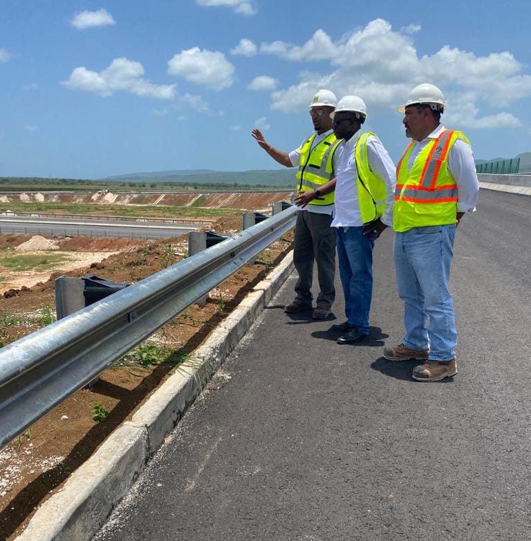 Minister Warmington lauds work being done on Part A of the Southern Coastal Highway Improvement Project